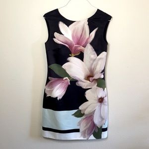 Ted Baker floral dress sz 2